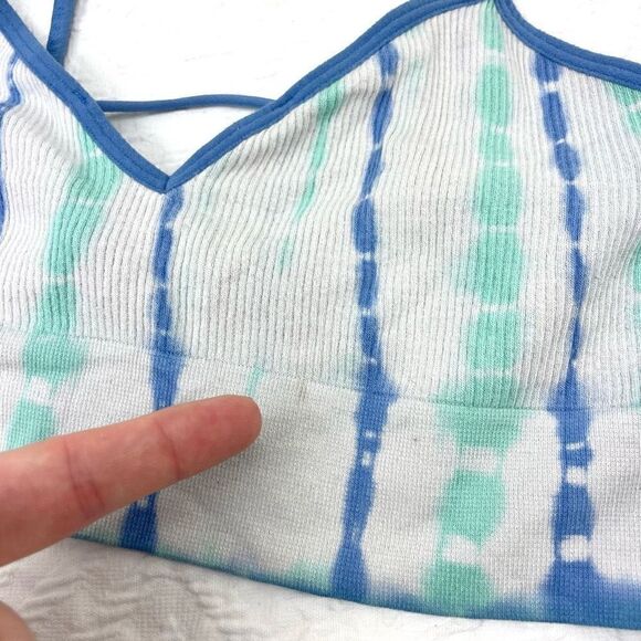 BUY 1 GET 1 FREE xhilaration small seamless bralette tie dye - Picture 3 of 6